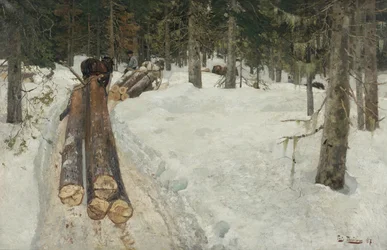 Driving Timber
