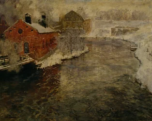 Factories by the Akerselva River