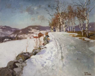 Winter Landscape at Lillehammer