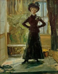Portrait of the Daughter in Black Costume