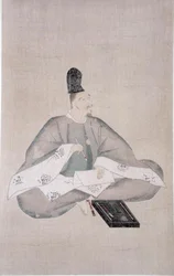 The Poet, Akahito, from 