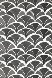 Watercolor Fan Pattern