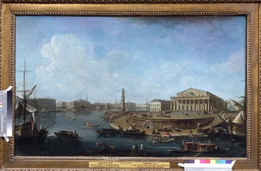 The Stock Exchange and the Admiralty as Seen from the Peter and Paul Fortress