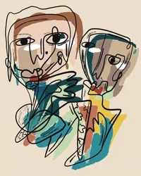 Modern Abstract Figures