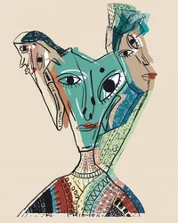 Multiple Faces Portrait