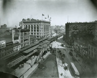 Broadway, North from 32nd Street, New York City