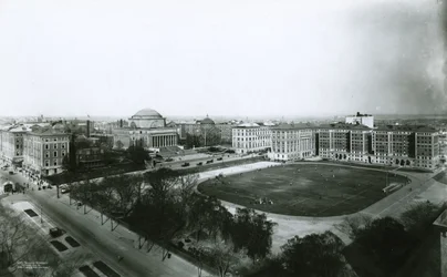 Columbia University campus from the southwest, New York City