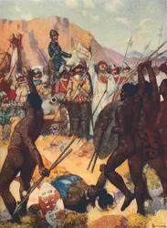 Barreto Fights the Kafirs, 1909