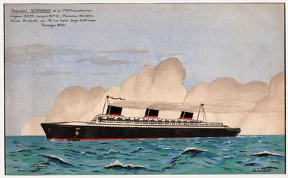 The liner Normandy