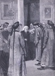 Visit of Li Hung-Chang to the Queen at Osborne, illustration from Cassell