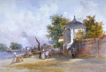 Mortlake, Richmond upon Thames, London, c. 1845