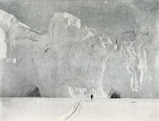 Face of a Glacier in Victoria Land, c1911, 1913