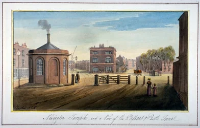Newington Turnpike on Newington Causeway, Southwark, London