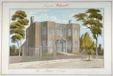 The Manor House, Newington, Southwark, London, 1826