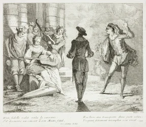 Plate from Book of Comic Scenes