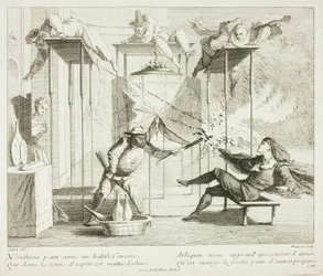 Plate from Book of Comic Scenes