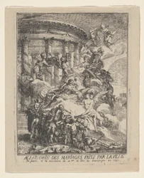 Allegory of Marriages Made by the City of Paris at the Birth of the Duke of Burgundy