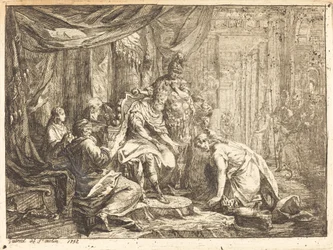 Reconciliation of Absalom and David