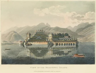 View of the Beautiful Island (Isola Bella, Lago Maggiore), Before 1820