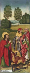 The Miracle of Saint Matthew taming the Dragons, 1478