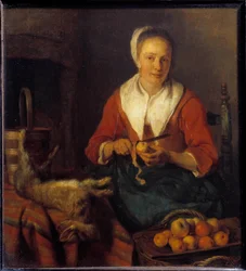 The apple peel