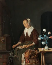Woman Eating, Known as 