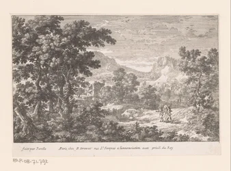Christ and the Disciples at Emmaus (Landscapes with Biblical Scenes)