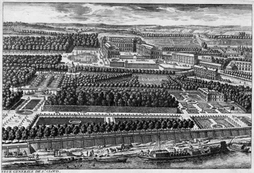 General View of St Cloud (the Castle and the Gardens of Le Nôtre) - by Perelle, Late 17th Century