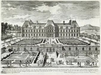 View of the castle of Meudon - by Perelle, late 17th century
