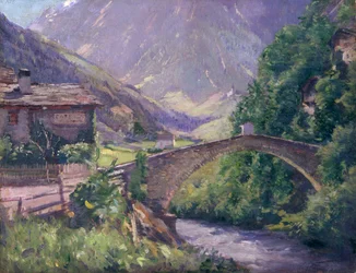 Bridge of the Visp, 1881-1935