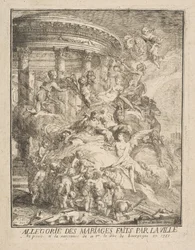 Allegory of Marriages Made by the City of Paris at the Birth of the Duke of Burgundy