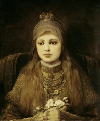 Saint Elizabeth as a Child