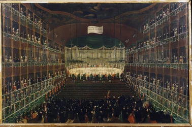 A Meal at the San Benedetto Theatre - Reception in Honor of the Princes of the North