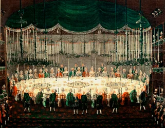 Reception in Honour of the Princes of the North (Detail)