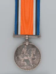 British War Medal 1914-20 awarded to Private Andreya