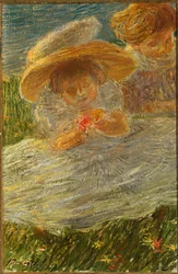 Children on the Lawn