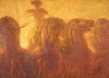 The Chariot of the Sun or Triumph of Commerce, 1907