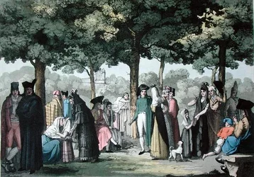 The Ramblas in Barcelona, from 