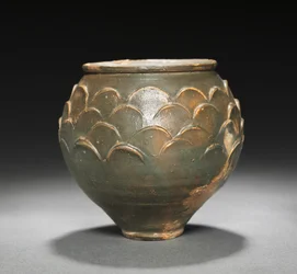 Beaker with Scale Pattern, 1-100
