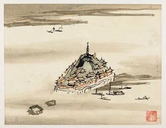 Finger Painting, from an Album of Ten