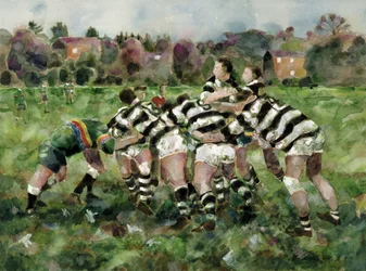 A Rugby Match, 1989