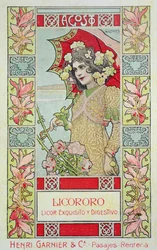 August, from a calendar for Henri Garnier & Co.