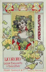 September, from a Calendar for Henri Garnier & Co.