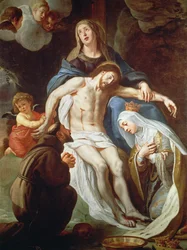 Pieta with St. Francis of Assisi and St. Elizabeth of Hungary