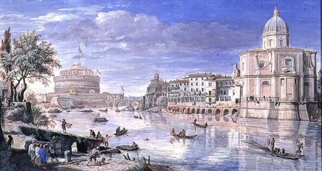 View of the Castel Sant