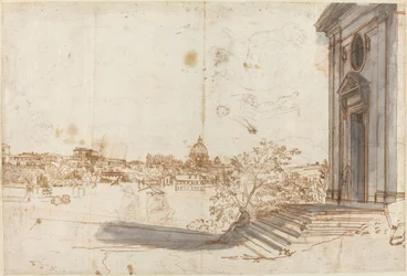 A View of Rome from Santa Maria del Priorato