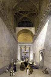 Haghia Sophia, plate 1: principal entrance to the mosque