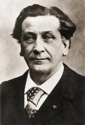 François Coppée (1842-1908), French poet and playwright, photographed by Nadar