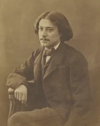 Portrait of the Author Alphonse Daudet, ca. 1860