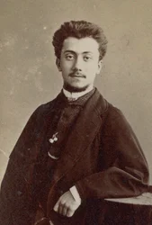 Portrait of the composer Alexandre Luigini 1850-1906